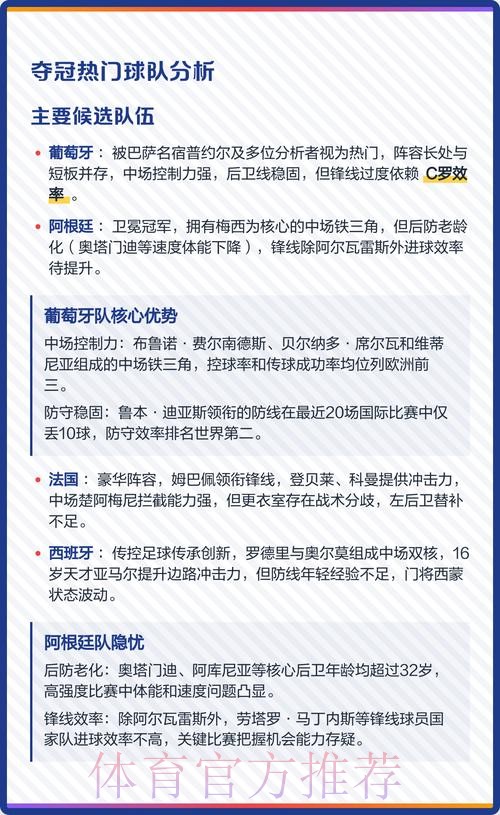 2026世界杯外围分析热门